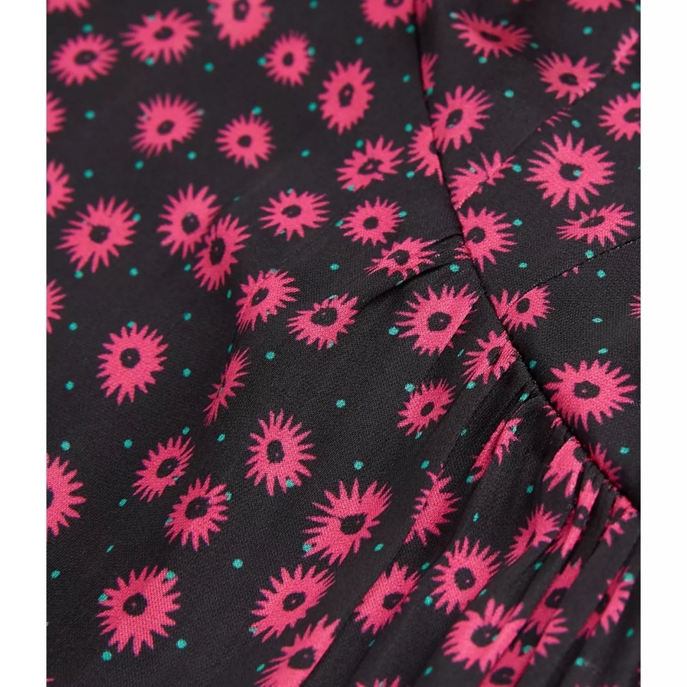 🖤💖 NWT The Kooples Daisy Dots Printed Peplum Top | $215 Retail! - Picture 5 of 10